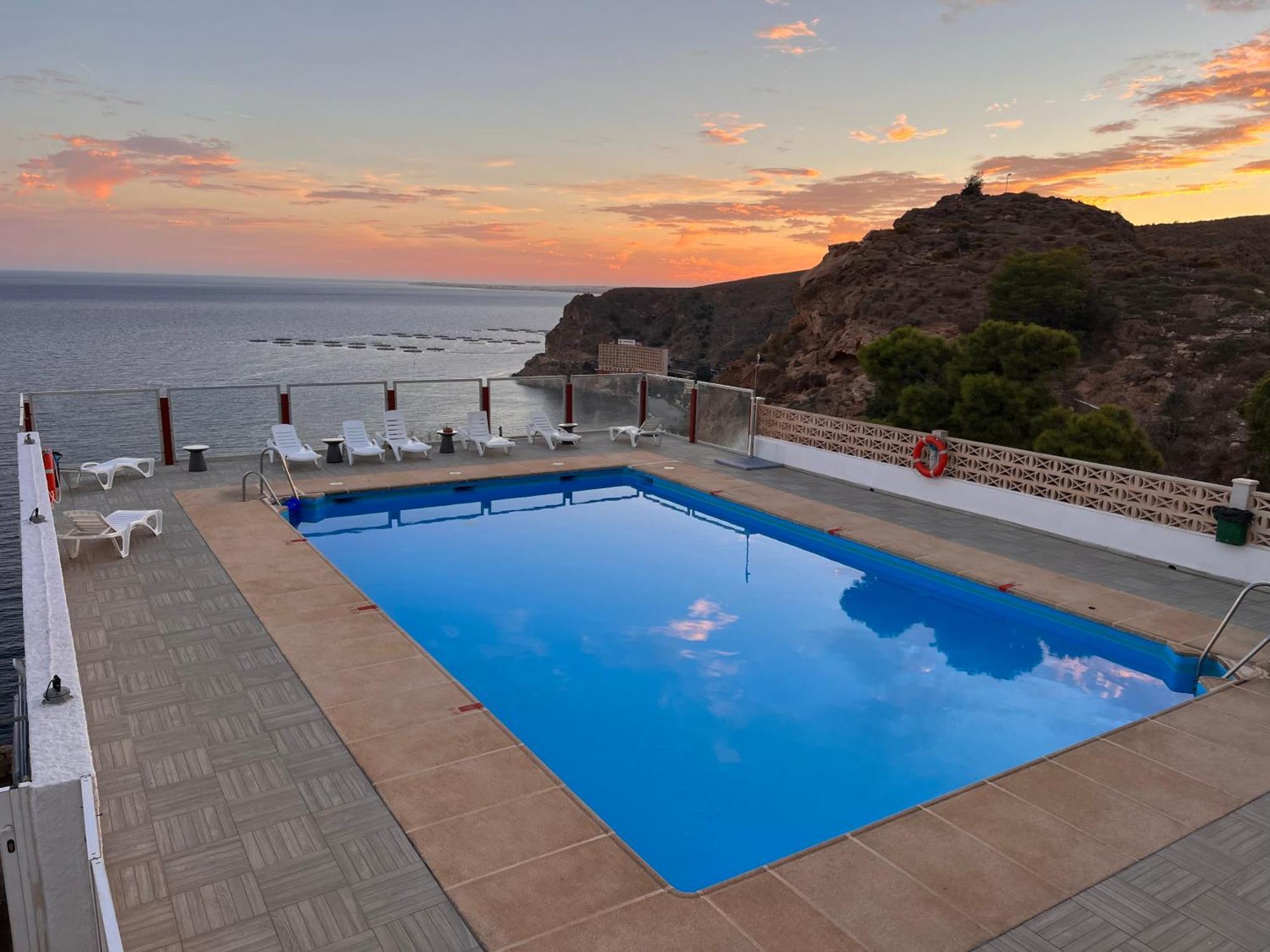 Horizonte Azul Apartment Almeria Bagian luar foto